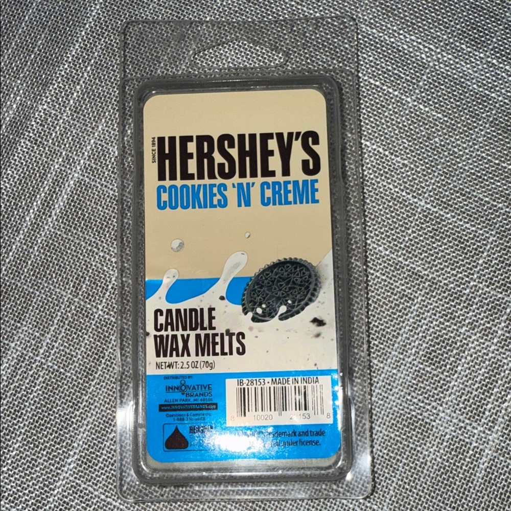 Cookies 'N' Creme Scented Candle Wax Melts - White/Blue
